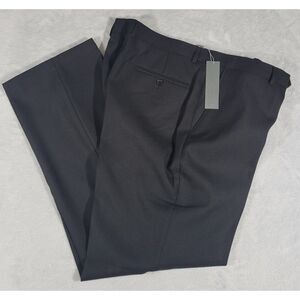Elite By Eddie Domani Designed in Italy Black Dress Pants Mens‎ 40 x 32
